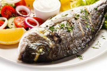 Pargo al horno