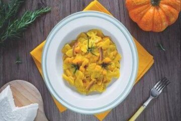 Pasta con calabaza