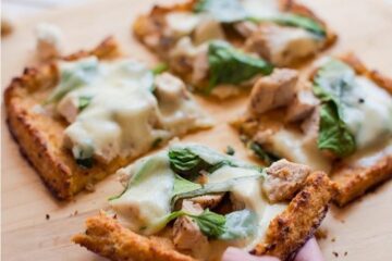 Cómo hacer la corteza de coliflor para pizza