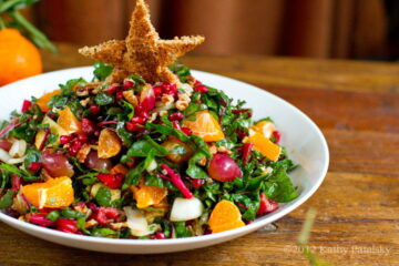 Ensalada de árbol de Navidad