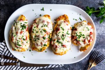 Pollo parmesano al horno