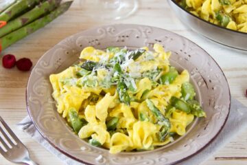 Pasta con espárragos